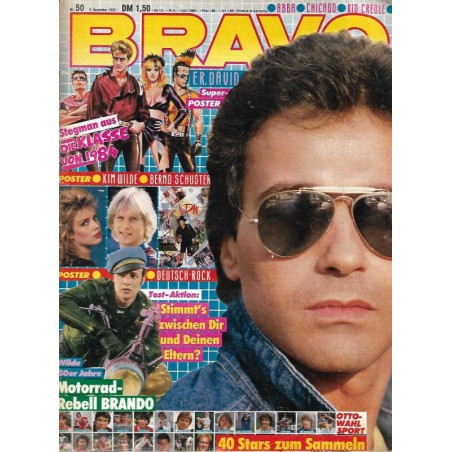 BRAVO Nr.50 / 9 Dezember 1982 - F.R. David