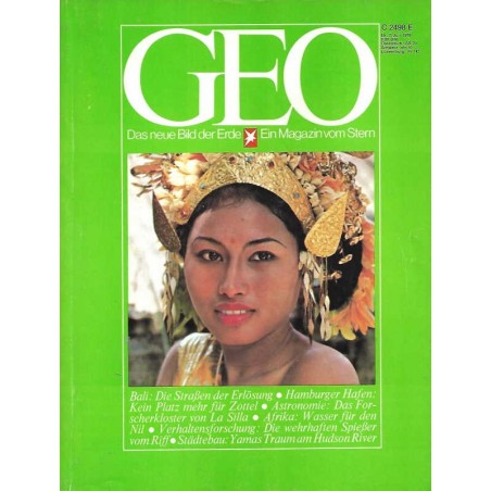 Geo Nr. 7 / Juli 1979 - Bali