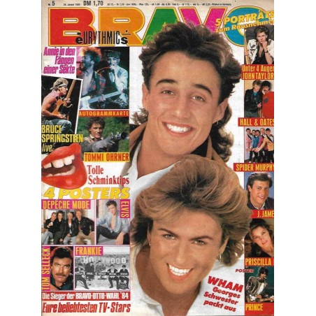 BRAVO Nr.5 / 24 Januar 1985 - Wham