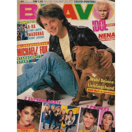 BRAVO Nr.44 / 23 Oktober 1986 - Michael J. Fox