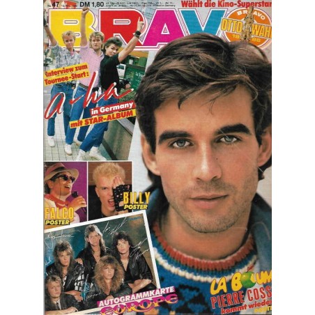 BRAVO Nr.47 / 13 November 1986 - Pierre Cosso