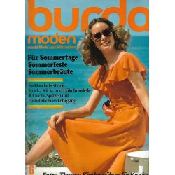 burda Moden 6/Juni 1974 - Für Sommertage