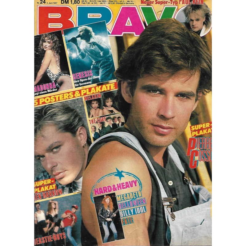 BRAVO Nr.24 / 3 Juni 1987 - Pierre Cosso