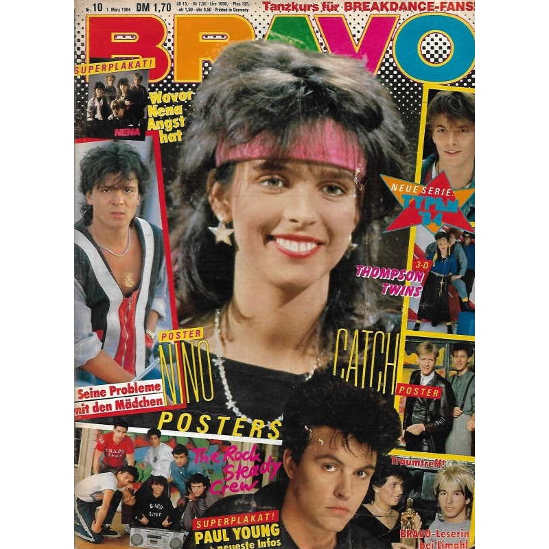 BRAVO Nr.10 / 1 März 1984 - Wovor Nena Angst hat
