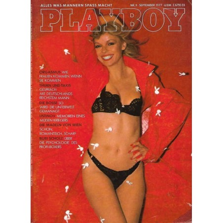 Playboy Nr.9 / September 1977 - Playmate Germaine Talbot
