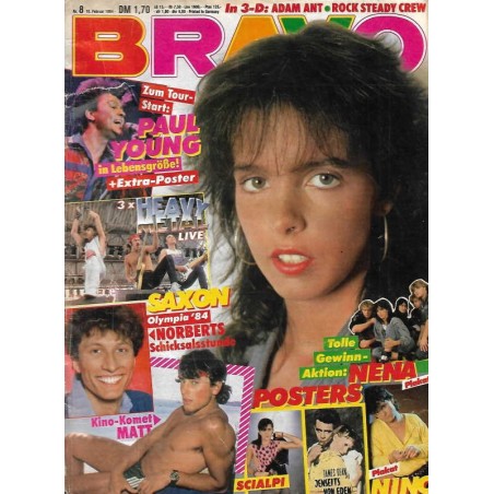 BRAVO Nr.8 / 16 Februar 1984 - Nena