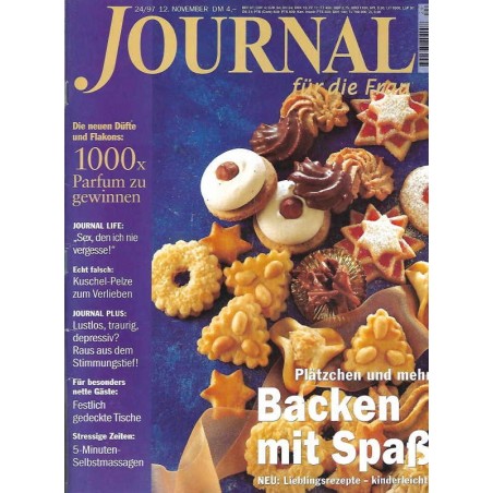 Journal Nr.24 / 12 November 1997 - Backen mit Spaß