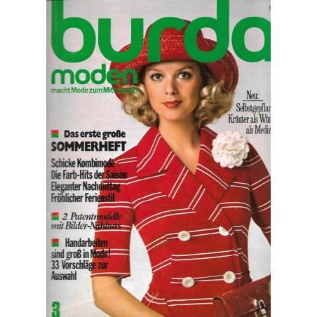burda Moden 3/März 1974 - Schicke Kombimode