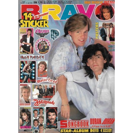 BRAVO Nr.27 / 27 Juni 1985 - Modern Talking