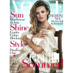 Vogue 7/Juli 2016 - Edita Vilkeviciute Gefühl Sommer