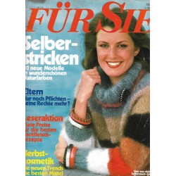 Für Sie Heft 19 / 1 September 1977 - Selberstricken