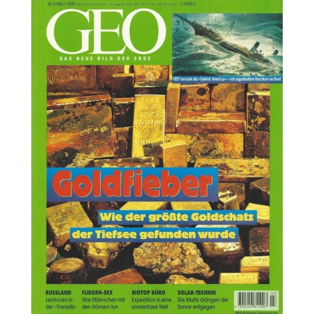 Geo Nr. 03 März von 1999