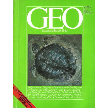 Geo Nr. 6 / Juni 1981 - Erdgeschichte