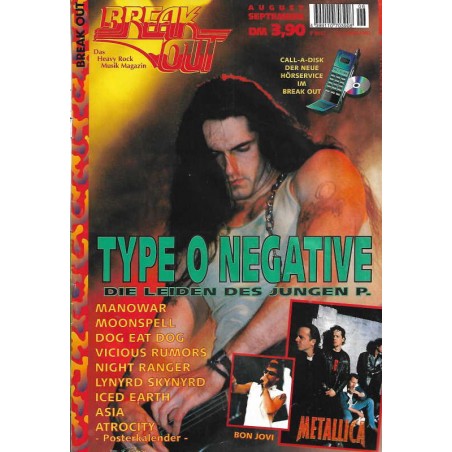 Breakout Nr.6 / Aug./Sep. 1996 - Type O Negative