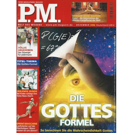 P.M. Ausgabe Dezember 12/2006 - Die Gottes Formel