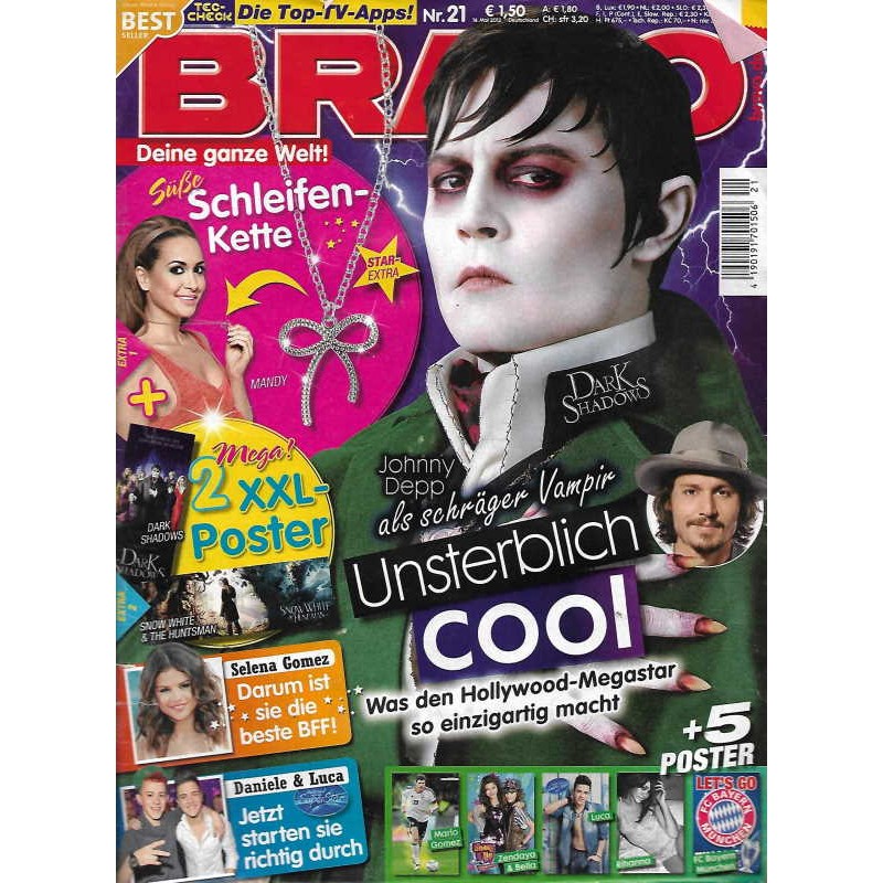 BRAVO Nr.21 / 16 Mai 2012 - Dark Shadows
