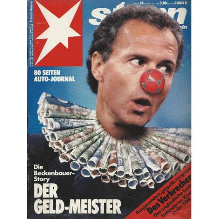 stern Heft Nr.24 / 7 Juni 1990 - Der Geld-Meister