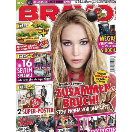 BRAVO Nr.39 / 18 September 2013 - Jennifer Lawrence