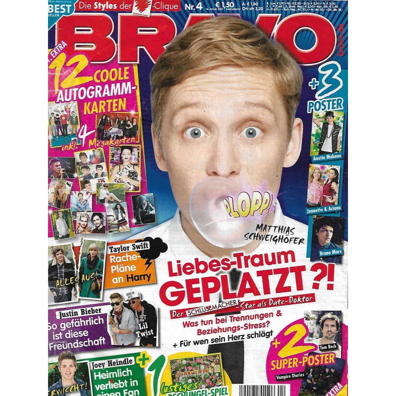 BRAVO Nr.4 / 16 Januar 2013 - Matthias Schweighöfer