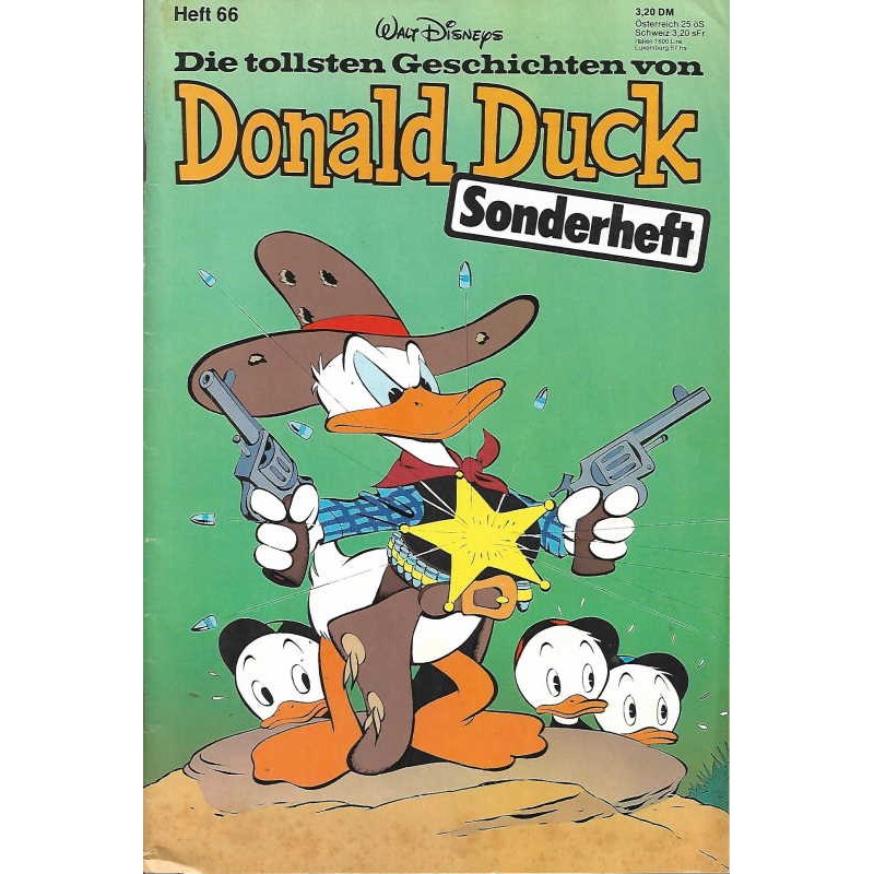 Donald Duck Sonderheft 66 von 1981 - Die tollsten Geschichten