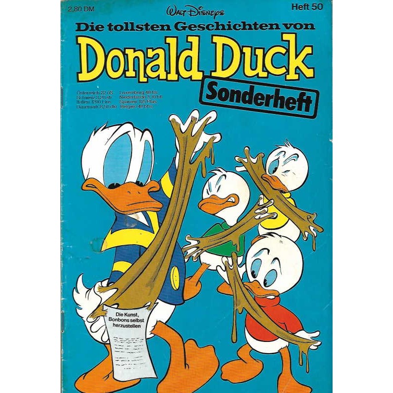 Donald Duck Sonderheft 50 von 1977 - Die tollsten Geschichten