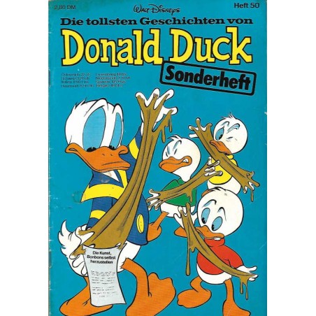 Donald Duck Sonderheft 50 von 1977 - Die tollsten Geschichten