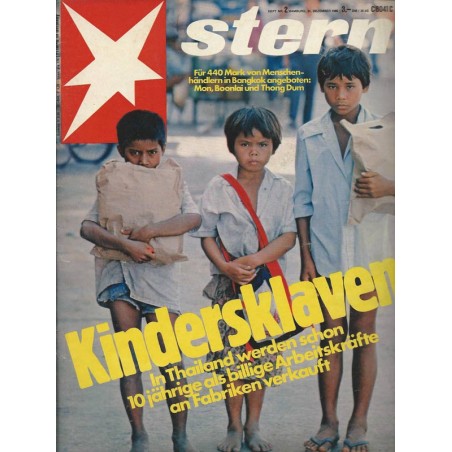 stern Heft Nr.2 / 31 Dezember 1980 - Kindersklaven