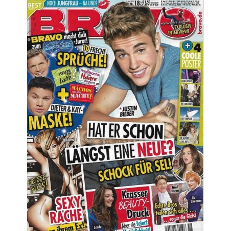 BRAVO Nr.18 / 23 April 2014 - Justin Bieber, Neue?