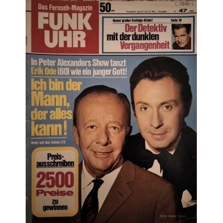 Funk-Uhr Nr. 47 / 21 bis 27 November 1970 - Peter Alexander