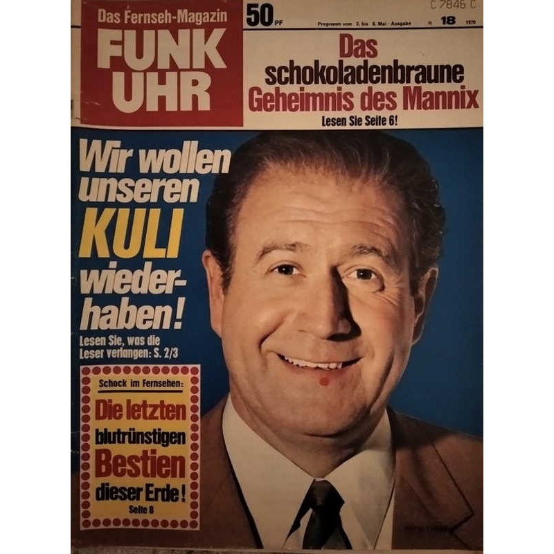 Funk-Uhr Nr. 18 / 2 bis 8 Mai 1970 - Hans-Joachim Kulenkampff