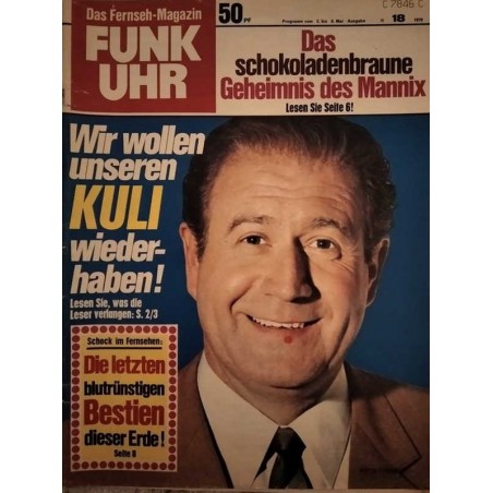 Funk-Uhr Nr. 18 / 2 bis 8 Mai 1970 - Hans-Joachim Kulenkampff