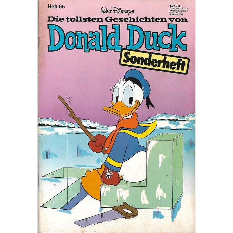 Donald Duck Sonderheft 65 von 1981 - Die tollsten Geschichten