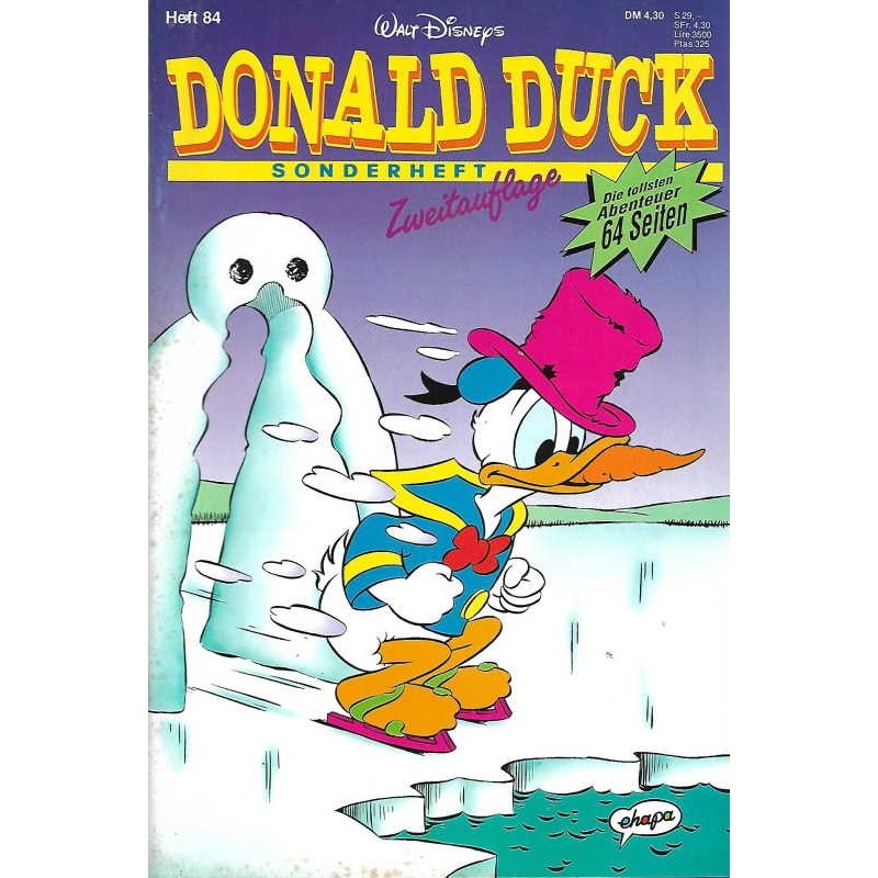 Donald Duck Sonderheft 84 von 1992 - Die tollsten Geschichten