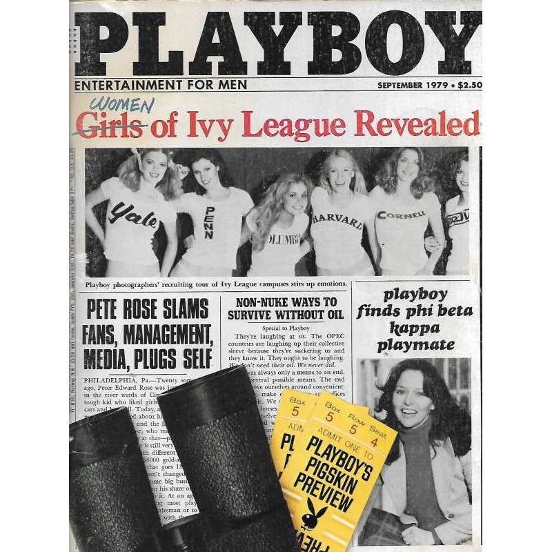 Playboy USA Nr.9 / September 1979 - Women of Ivy League Revealed