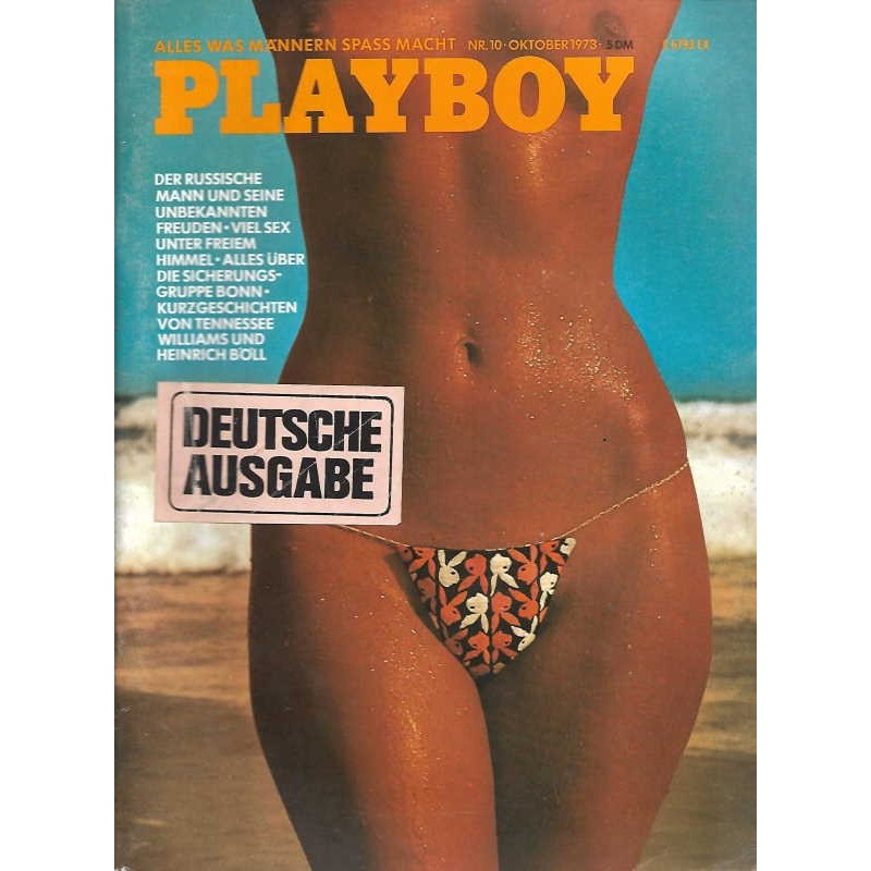 Playboy Nr.10 / Oktober 1973 - Zoya