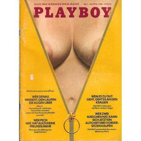 Playboy Nr.7 / Juli 1973 - Karen Christy