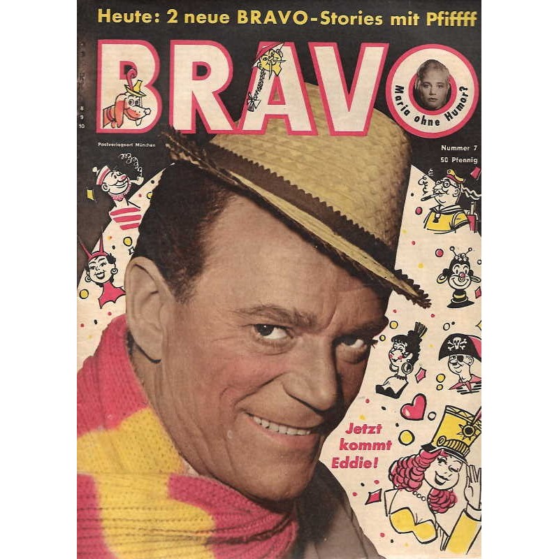 BRAVO Nr.7 / 11 Februar 1958 - Eddie Constantine