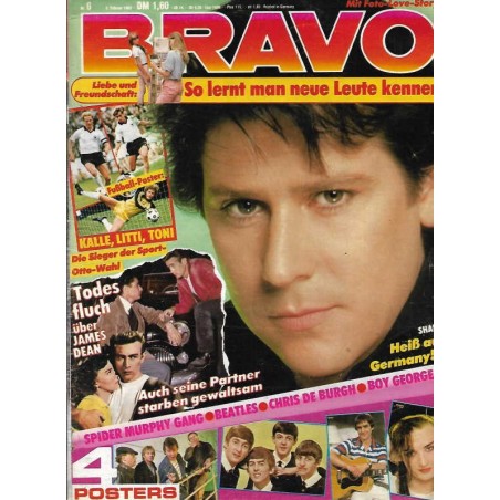 BRAVO Nr.6 / 3 Februar 1983 - Shaky heiß auf Germany