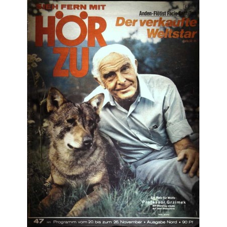 HÖRZU 47 / 20 bis 26 November 1971 - Professor Grzimek