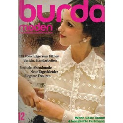 burda Moden 12/Dezember 1972 - Festliche Abendmode