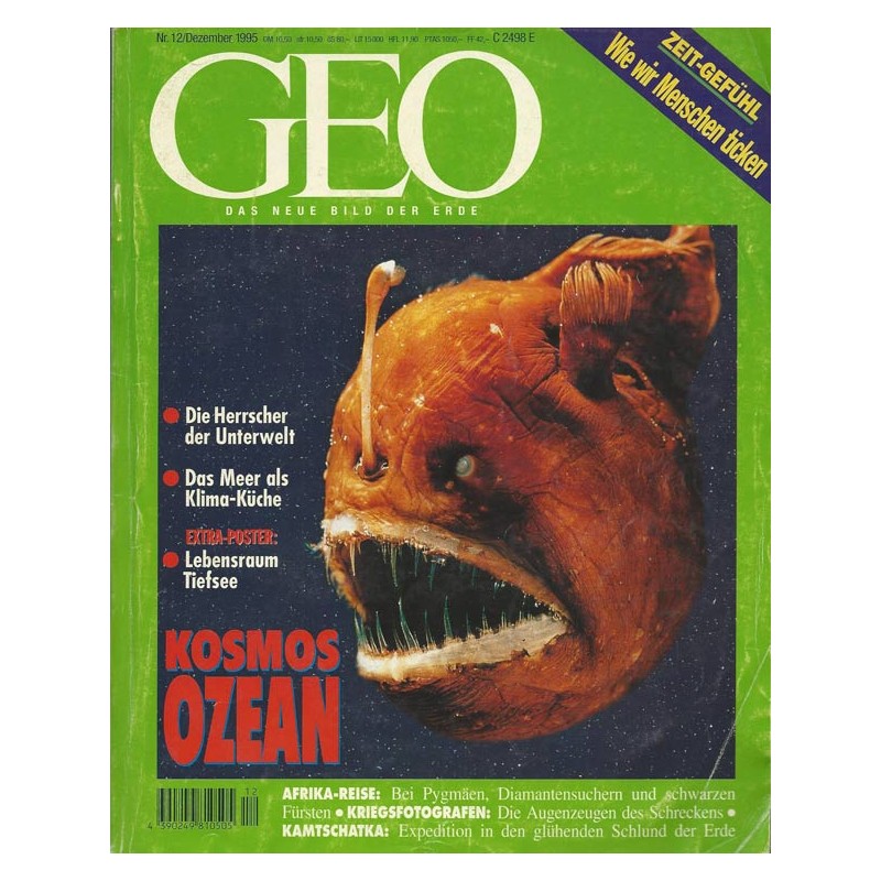 Geo Nr. 12 / Dezember 1995 - Kosmos Ozean