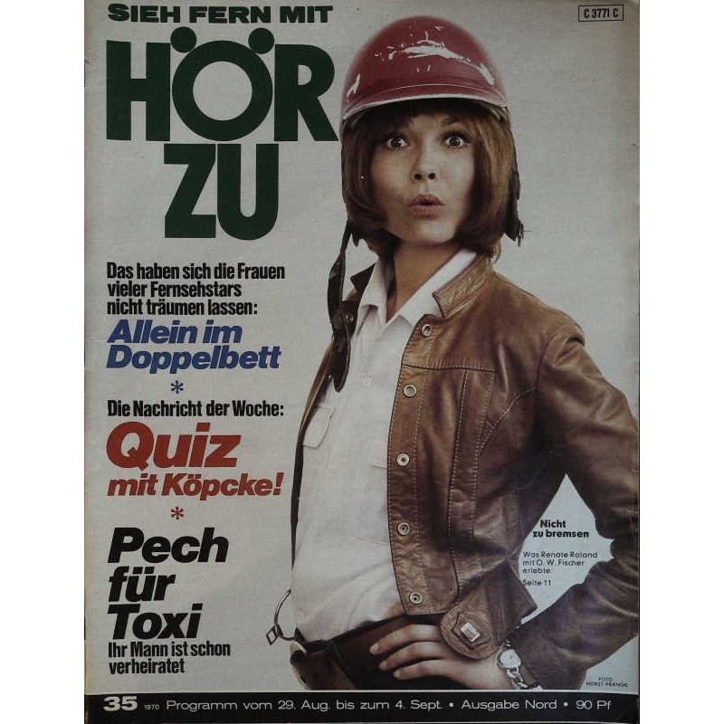 HÖRZU 35 / 29 Aug. bis 4 Sept. 1970 - Renate Roland