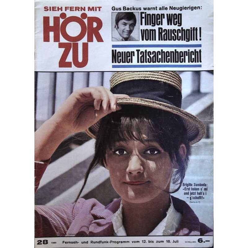 HÖRZU 28 / 12 bis 18 Juli 1969 - Brigitte Swoboda