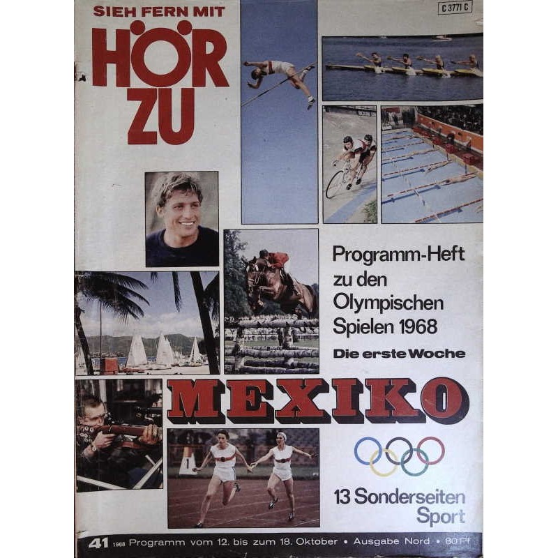 HÖRZU 41 / 12 bis 18 Oktober 1968 - Mexiko, Olympische Spiele