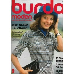 burda Moden 9/September 1973 - Das Kleid a la Paris