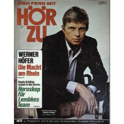 HÖRZU 45 / 6 bis 12 November 1971 - Hardy Krüger