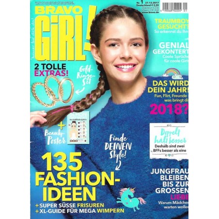 Bravo Girl Nr.1 / 27.12.2017 - 135 Fashion Ideen