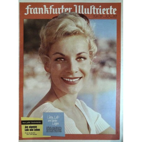 Frankfurter Illustrierte Nr.24 / 13 Juni 1959 - Ingrid Ernest