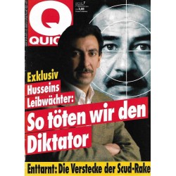Quick Heft Nr.7  / 7 Februar 1991 - Husseins Leibwächter