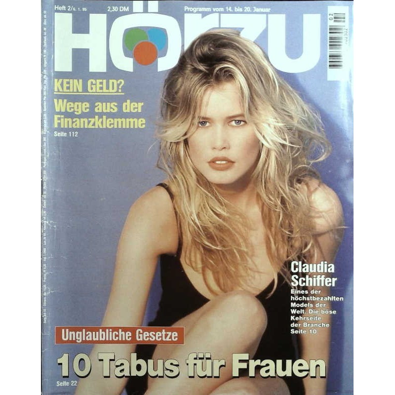 HÖRZU 2 / 14 bis 20 Januar 1995 - Claudia Schiffer